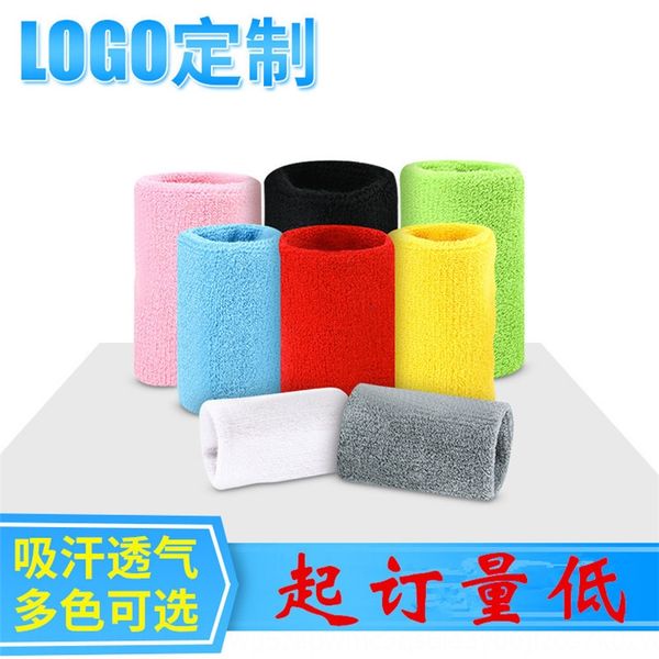 

xenk8 sweat-absorbent towel wristband men's and women's sports fitness running sports fitness wrist strap towel wrist strap basket, Black;red