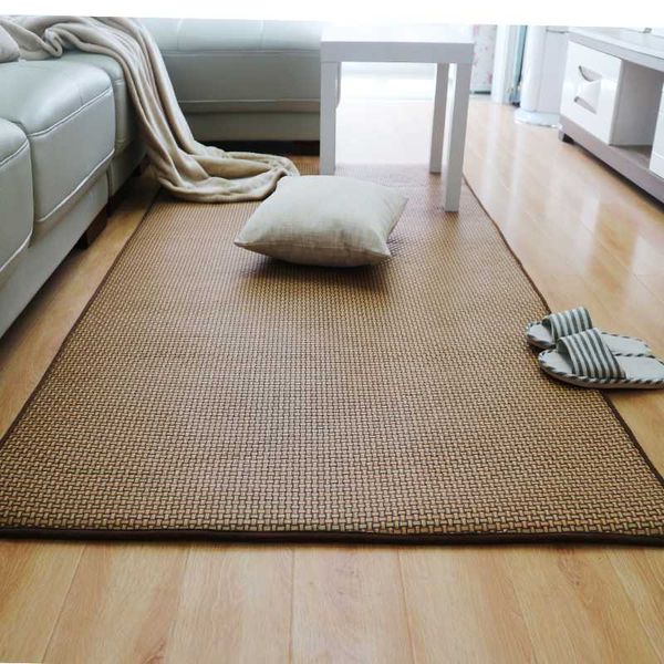 

japanese the cane carpet baby children play pad thick tatami rug carpet summer living room the bedroom tapete customized