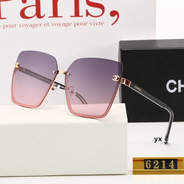 

половина 2020 металлического каркаса модные солнцезащитные очки женщина и мужчины luxury дизайнер # 160; марка 1g chl очки 1g uv400, Black