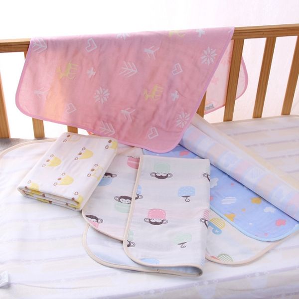 

khyck four-layer gauze baby diaper pad waterproof pure cotton breathable menstruation bed sheet nursing mattress leak proof mattress nursing