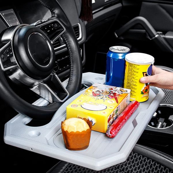 

car desk coffee holder lapcomputer table steering wheel universal portable eat work drink seat tray auto accessories