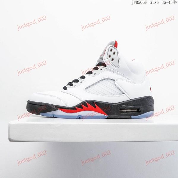 

xshfbcl new jumpman 5 5s 3 fire red michigan mens basketball shoes black fresh prince black muslin satin bred stylist sneakers trainers, Black;red