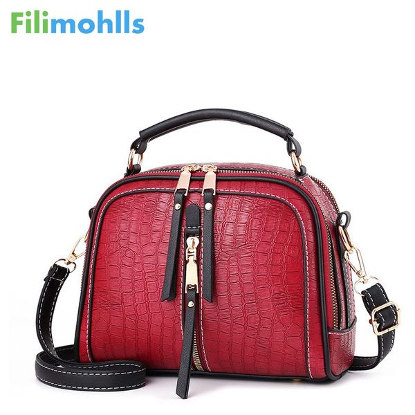 

luxury stone pattern women's handbag fashion designer shoulder messenger bag ladies pu leather shell bag bolsas feminina s2032