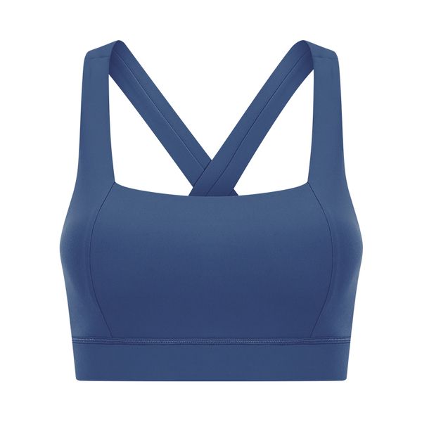

women cross back quick dry sports push up sports wear bra women workout fitness bra yoga padded cross back u neck underwear, White;black