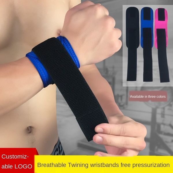 

xdqqb basketball volleyball sports wristb sprain bandage adjustable pressure wristband breathable protective gear for protective badminton b, Black;red