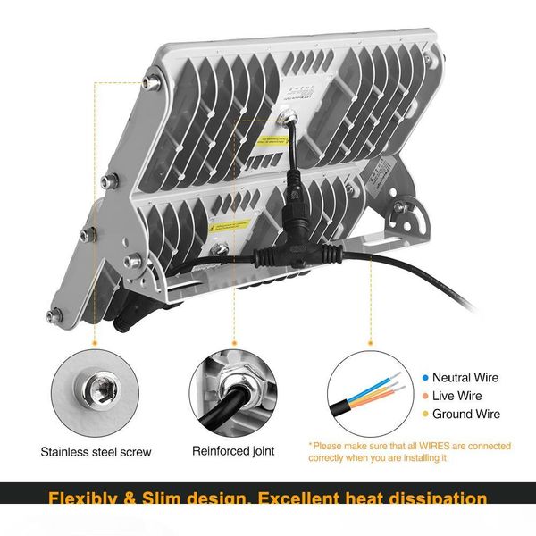 

Super Brightness 200W Cool White led Panel Lamp Outdoor Park Patio Stadium Yard Square Modern Generation Module LED Flood Lights