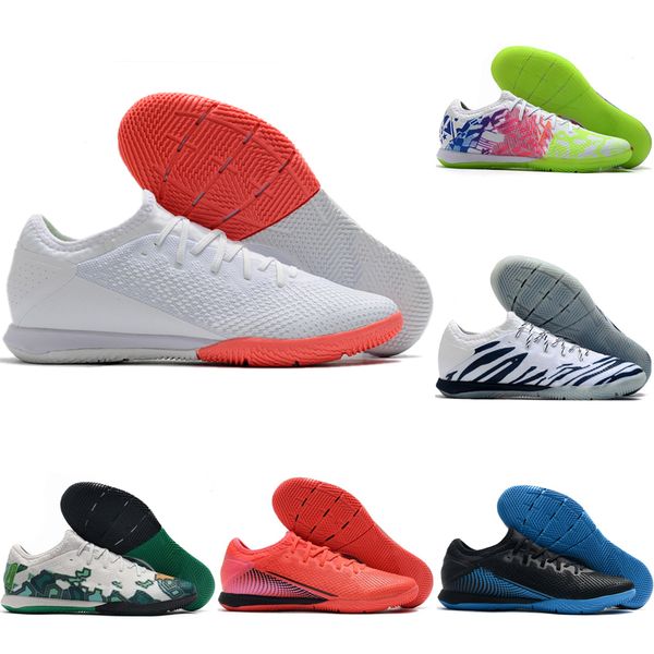 

2020 mens soccer cleats mercurial superfly 13 pro ic indoor soccer shoes cr7 football boots chuteiras scarpe calcio cheap, Black