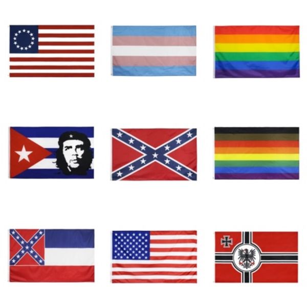 

6styles 90*150cm trump flag 2020 keep america great again usa president election printed flag party decor banners ffa4047-6#592