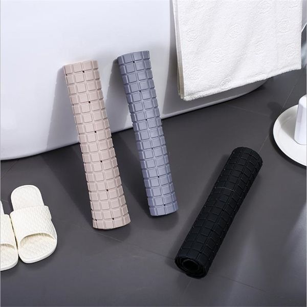 

new pvc environmental protection bath bathtub room non-slip household toilet shower mat bathroom bath cylinder non-slip mat