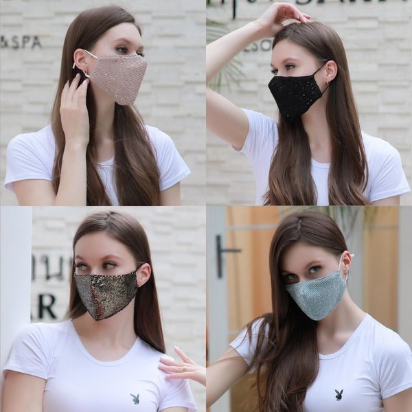 

dener cute funny cotton party anime printed masks anti dust mouth muffle american flag mask reusable washable ear loop mask fy9120#963, Black