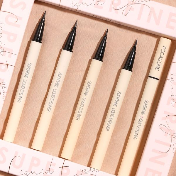 

focallure black liquid eyeliner pencil waterproof 24 hours long lasting eye makeup smooth superfine eye liner pen