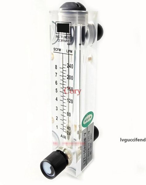 

1pc panel flow meter water liquid measuring 1/2 pt male 1/4 pt female 0.1-1gpm 0.2-2gpm 0.3-3gpm 0.5-5gpm adjustable valve