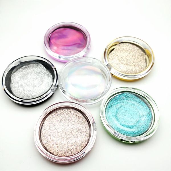 

1 box round eyelash box eyelash plastic 3d 5d 25mm mink eyelashes wholesale