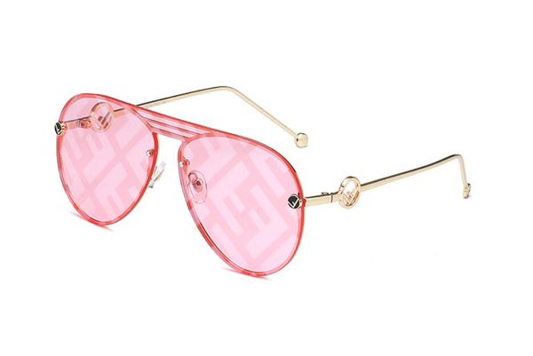 

sunglasses new conjoined sunglasses european and american large frame couple model uv400 fashion sun glasses, Silver