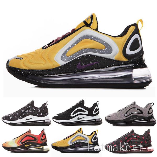 

new shoes full cushioned men women neon triple black carbon grey sunset metallic silver chaussures running shoes eur size 36-45 g55-e