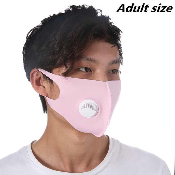 

and kids dustproof face mask breathing valve mask reusable anti-dust haze pm2.5 ice silk cotton masks zza1871