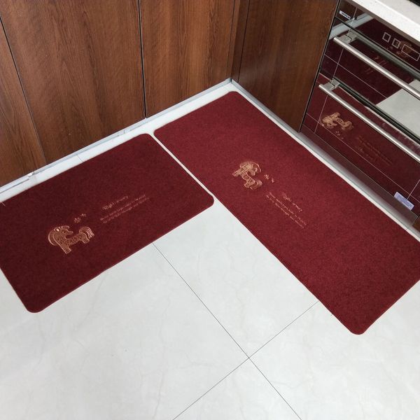 

bed kitchen combination living carpet carpet room bathroom door mat anti-slip water absorbing polyester rubbing mat