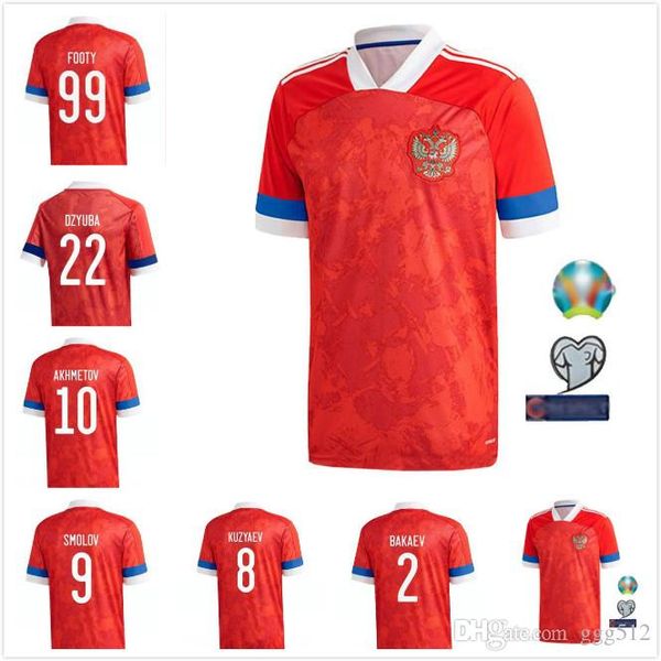 

2020 2021 russia home soccer jerseys 19 20 arshavin miranchuk zhirkov erokhin kombarov smolov football shirt, Black;yellow