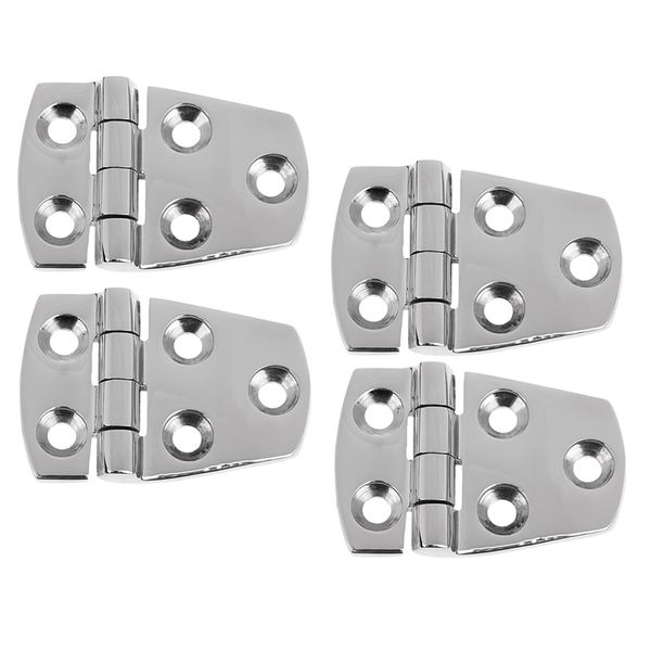 

4x boat caravan rv door short side hinge strong marine -316 stainless steel