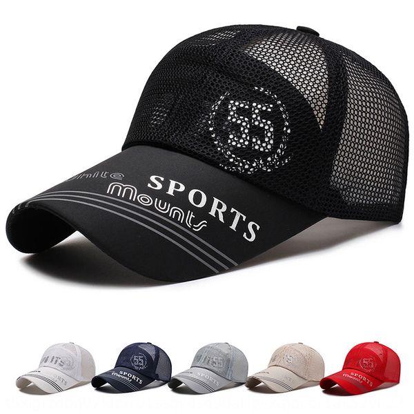 

new men's sunscreen hat korean fashion mesh quick-drying cap women's outdoor sunscreen hat, Blue;gray