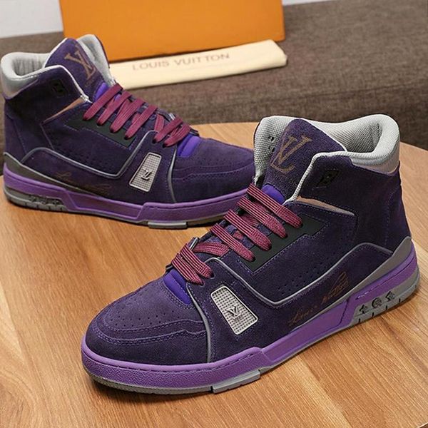 

luxury mens shoes fashion boots trainer sneaker mid -fashion type bottes hommes fast ship luxury style mens shoes boot zapatos de ho, Black