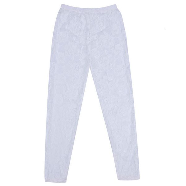 

new women lady rose lace leggings female hollow transparent high waist slim fit leggings korean style clothes 2020, Black
