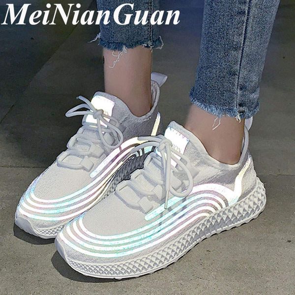 

light soft women's running shoes black white flat sport shoes woman slip on air mesh sneakers for women low platform shoe i2
