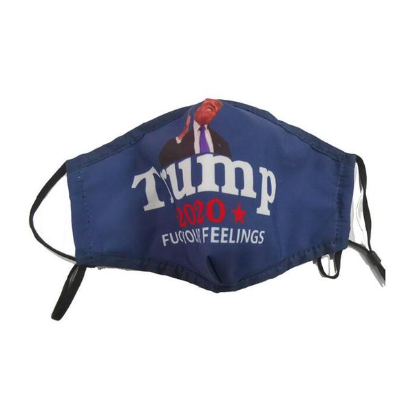 

3d trumpface american election washable mouth face mask reusable cotton designer america great again fashion adjustable masks