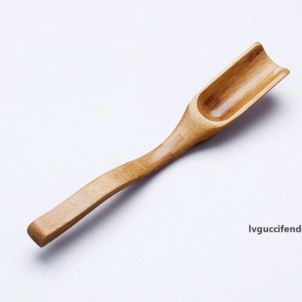 

natural bamboo tea spoon honey sauce suger spoons coffee scoop tea utensil tea leaves spoon kitchen accessories tableware dbc bh3223