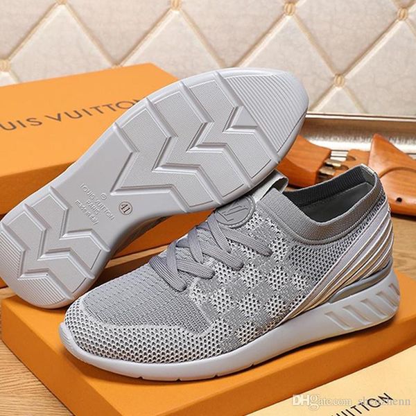 

fashion sneakers mens shoes casual breathable male tenis footwear platform trend with origin box fastlane sneaker chaussures pour hommes, Black