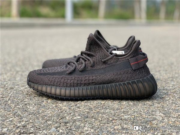 

new sale black 3m reflective mens womens running shoes yeezreel yecheil citrin cloud white glow kanye west designer trainers sports sneaker