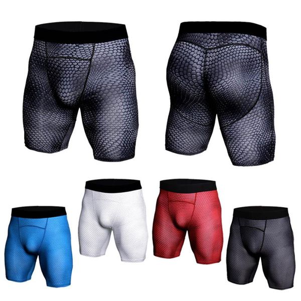 

running shorts brand compression men casual bodybuilding quick dry slim bottoms patchwork jogging sweat gym male, Black;blue
