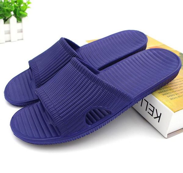 

big size wash room slippers waterproof non-slip shoes soft sole flats, Black