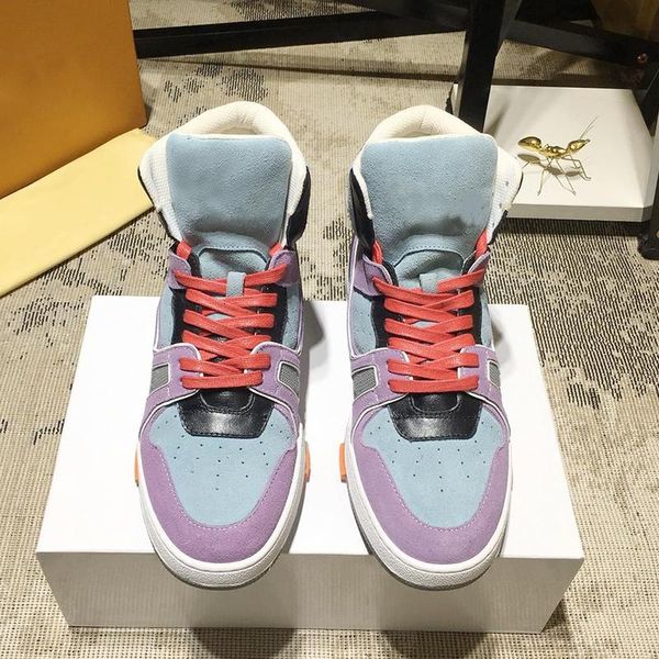 

trainer sneaker boot mens shoes drop ship fashion brands lightweight footwears comfortable plus size lace -up high men shoes men boots, Black