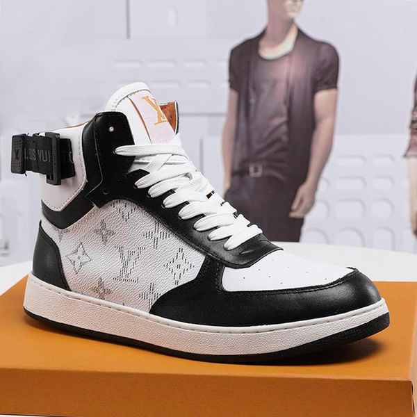 

new sports shoes for men outdoor fashion sneakers footwears trainers with box chaussures pour hommes rivoli sneaker boot mens shoes fashion, Black