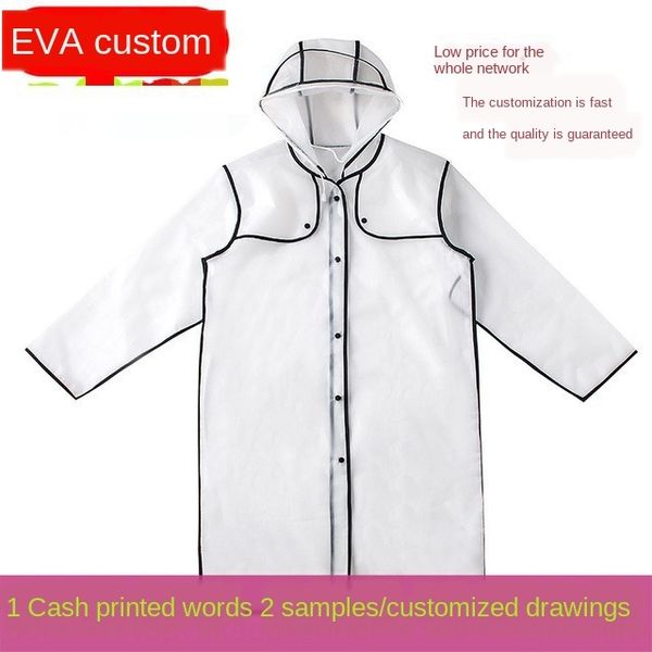 

oljdq eva environmental protection non-disposable fashion breathable outdoor poncho eva environmental protection cloak cloak non-dispo