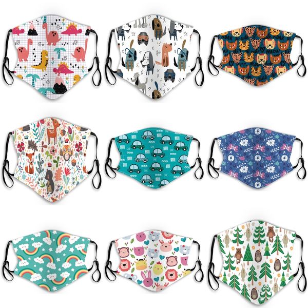 

american flag printed sunshade protective maskandhanging earmuffs triangle scarf scarf mask eea1444#797