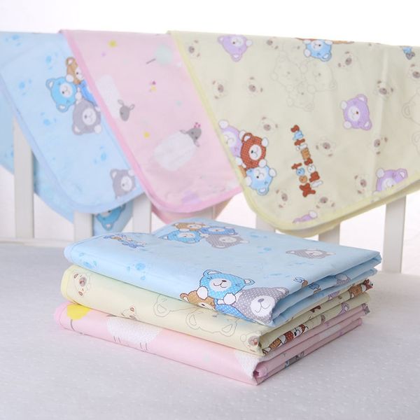 

cotton cartoon baby diaper pad washable newborn baby waterproof diaper pad
