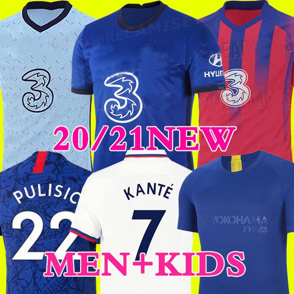 

thailand werner pulisic kante abraham mount ziyech soccer jerseys 2019 2020 2021 camiseta de football kits shirt 19 20 21 men kids sets, Black;yellow