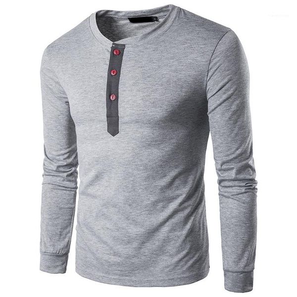 

buttons casual slim mens long sleeve tees mens designer patchwork tshirts summer o neck with, White;black