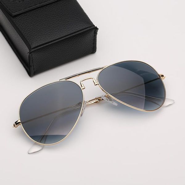 

fashion folding sunglasses fashion pilot sunglasses woman mens sun glasses eyeware oculos de sol with pilot sunglasses leather case, White;black