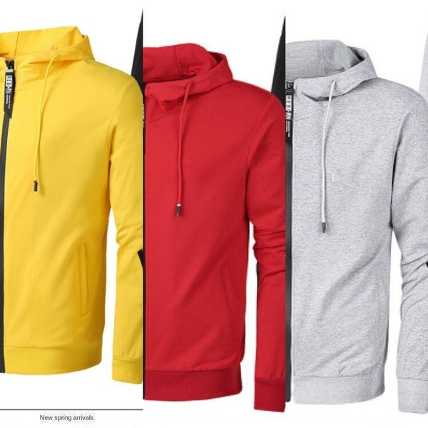 

sportswear sweater sportswear casual student two-piece suit spring and autumn sweater men's hooded training suit men's, Black