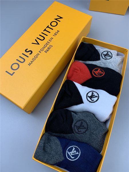

20ss summer mens short sock gray boat sockmens low to help short socks mens gray socks for men women, Black