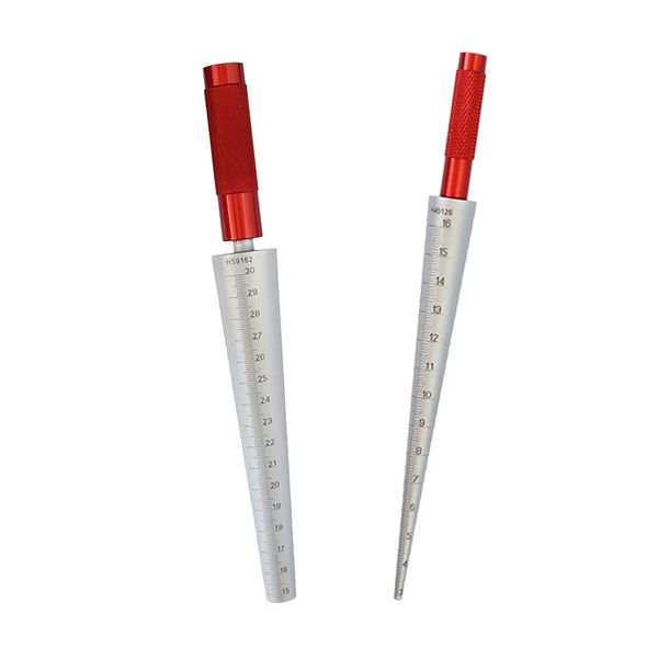 

2 pieces 0.1mm precision metric taper gauge feeler hole measure tool