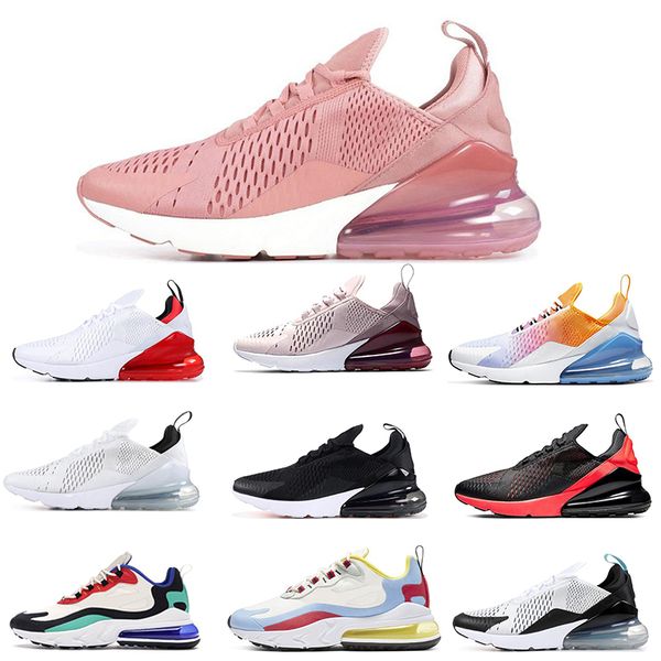 

women pink color running shoes 270 men black white bred summer gradient dusty cactus throwback future bauhaus trainer sneakers 36-45, White;red