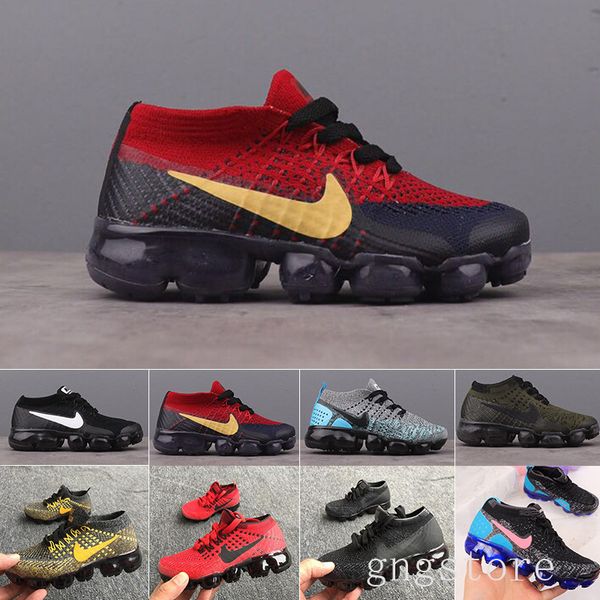 

laceless 2018 platinum kids running shoes grey white rainbow infant & children sports shoes toddler trainer boy & girl sneaker eer2b, Black