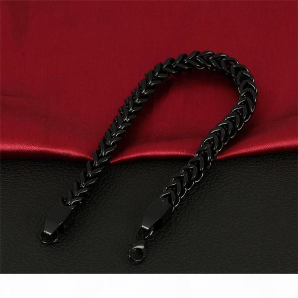 

10mm yellow gold filled pure copper bracelet womens girls boys mens bracelet jewelry gift factory wholesale, Black