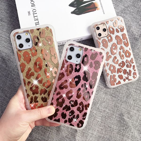 

glittery 6s leopard phone flower for xr 11max 7 mirror lips protective max iphone se xs rose case 8 case girl x 2020 plus mirrored shel tnuo