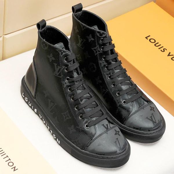 

fashion mens shoes high lightweight luxury autumn and winter vintage plus size running comfortable shoes with origin box