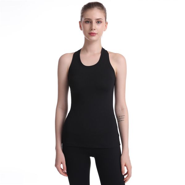 

soft yoga shirts women fitness sports t-shirts sleeveless gym yoga tank running training sports workout shirts, White;red